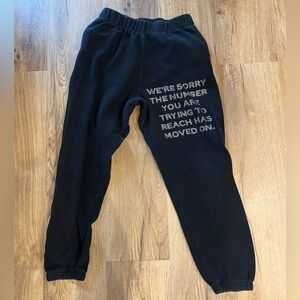 Boys Lie Black Joggers